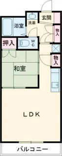 高砂ハイツ石原1【3階】の間取り