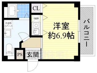 エヌエム・ディセット【3階】の間取り