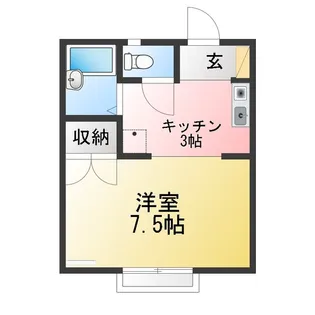 シャルムT【1階】の間取り