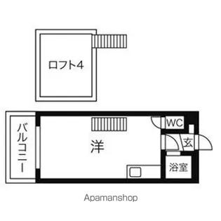 第7AMS円山【2階】の間取り