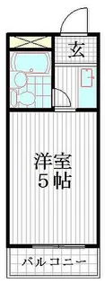 パールシティ中野【1階】の間取り