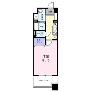 S-FORT浄心【9階】の間取り