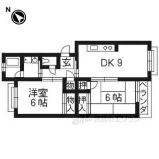 笠川83番館【2階】の間取り
