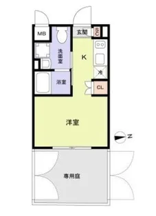 ASTILE高田馬場【1階】の間取り