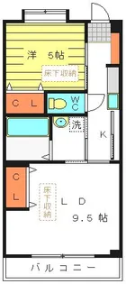 ルネックス・アン・小山【4階】の間取り
