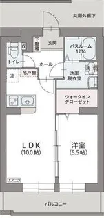 リデンテ【4階】の間取り
