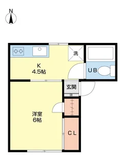 アネックス山王【2階】の間取り