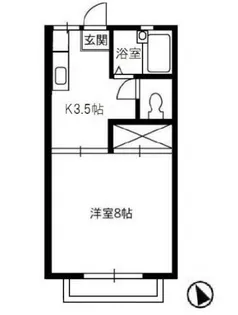 サン・コート【1階】の間取り