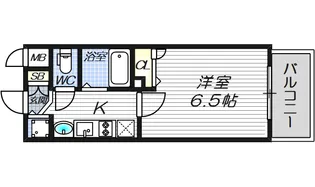 エスライズ梅田東【11階】の間取り