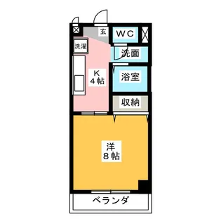 サープラスワン町田【1階】の間取り