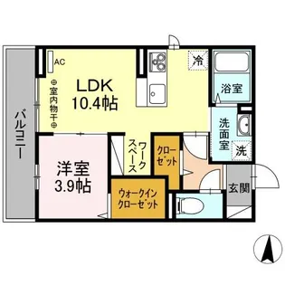 リンクベース【2階】の間取り