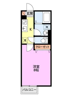 ウィル【2階】の間取り