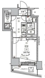 RELUXIA東向島II【10階】の間取り