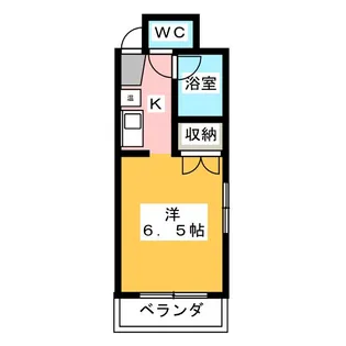 ノアール築地【5階】の間取り