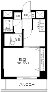 エルサンタフェ渋谷【4階】の間取り