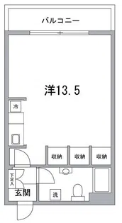 秀和西麻布レジデンス【7階】の間取り
