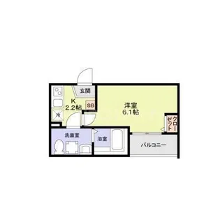 The Eternal House Matsudo【1階】の間取り