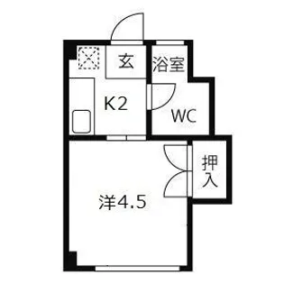 良本三川口マンション【5階】の間取り