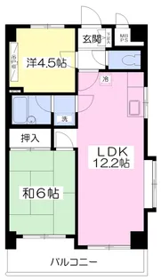 ライフピアー【4階】の間取り