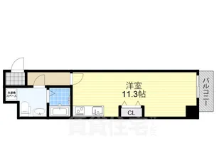 扇町第2マンション【3階】の間取り