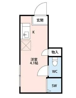 サークルハウス東松原【2階】の間取り