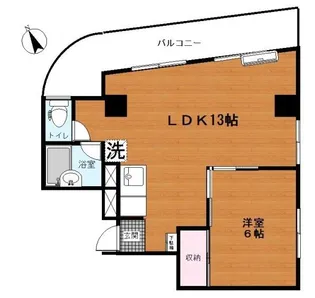 ドエルミヤガワ【3階】の間取り