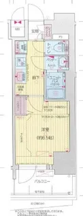 プレサンス新栄ユリシス【8階】の間取り