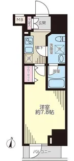 ヴァレッシア上野North CityII【3階】の間取り