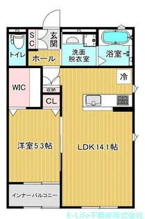 メゾンコート【2階】の間取り