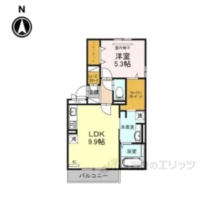 セレンディピティ【2階】の間取り