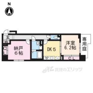 CALM高倉通【4階】の間取り