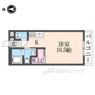 結充ImmeubleB館【3階】の間取り