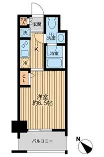 KDXレジデンス多摩川【4階】の間取り