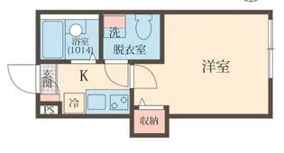 キャトル梅屋敷【4階】の間取り