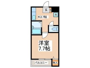 コ-ト南烏山【3階】の間取り