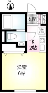ヴェラハイツ磯子弐番館【1階】の間取り