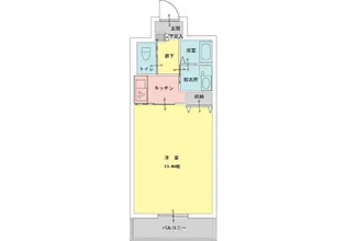 第1つきみビル【4階】の間取り