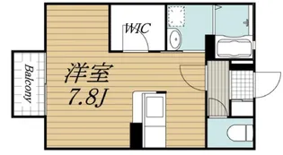 レポスアール【2階】の間取り