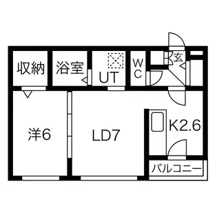 IL faito beau kotoni(イルフェボーコトニ)【4階】の間取り