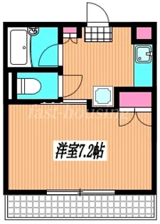御殿山アコールメゾンII【1階】の間取り