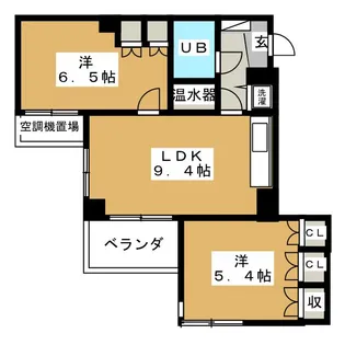 リエス綱島【3階】の間取り