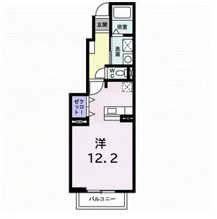 フィオラーレ【1階】の間取り