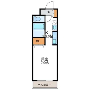 メゾン・ド・ムートン【3階】の間取り
