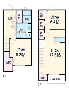 il pino 東海岸南【1階】の間取り