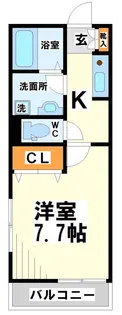 エミネンス多摩川【1階】の間取り