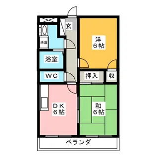 ロイヤルメゾン【2階】の間取り