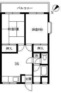セントラルハイツ【1階】の間取り