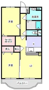 フェリーチェ・セナ【2階】の間取り