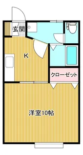 ソレイユオオクラ【2階】の間取り