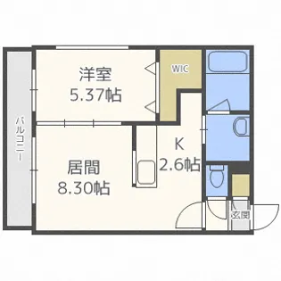 Mascalese(マスカレーゼ)【3階】の間取り